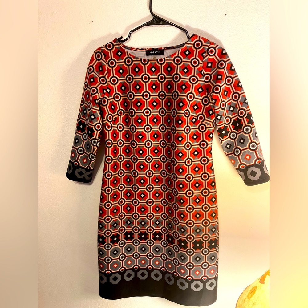 Fun, retro print dress